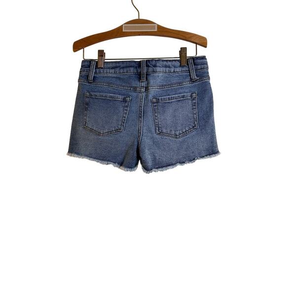 ART CLASS Girl’s Distressed Cut Off Jean Shorts / Size: L 10-12 - Picture 2 of 7